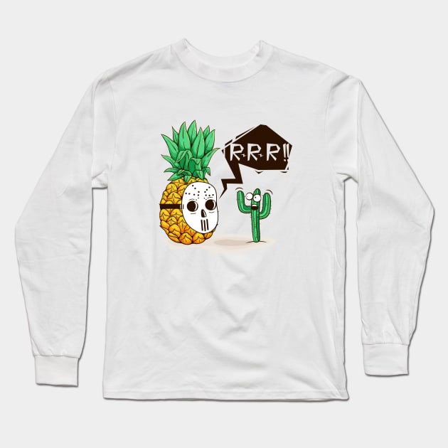 Pineapple prank Long Sleeve T-Shirt by My Happy-Design